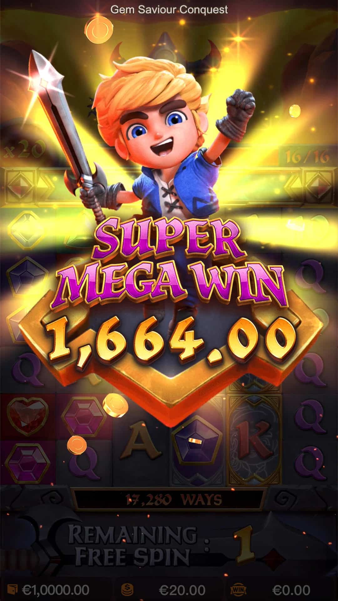 GemSaviour Conquest FreeSpins